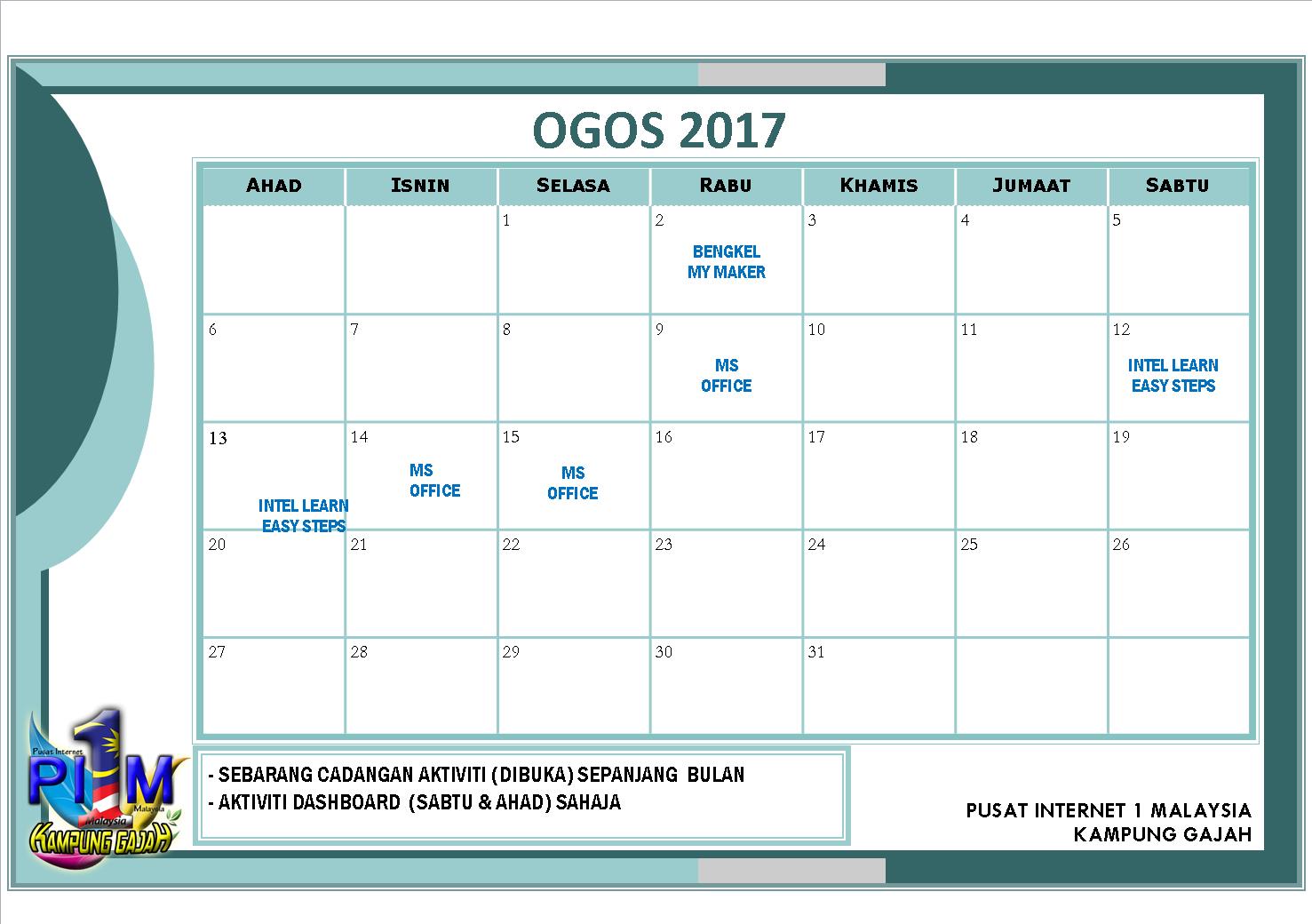 OGOS JADUAL